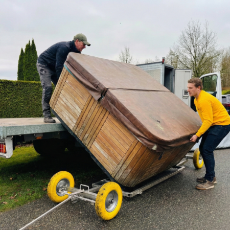 Meenemen en afvoeren oude spa | Toppy