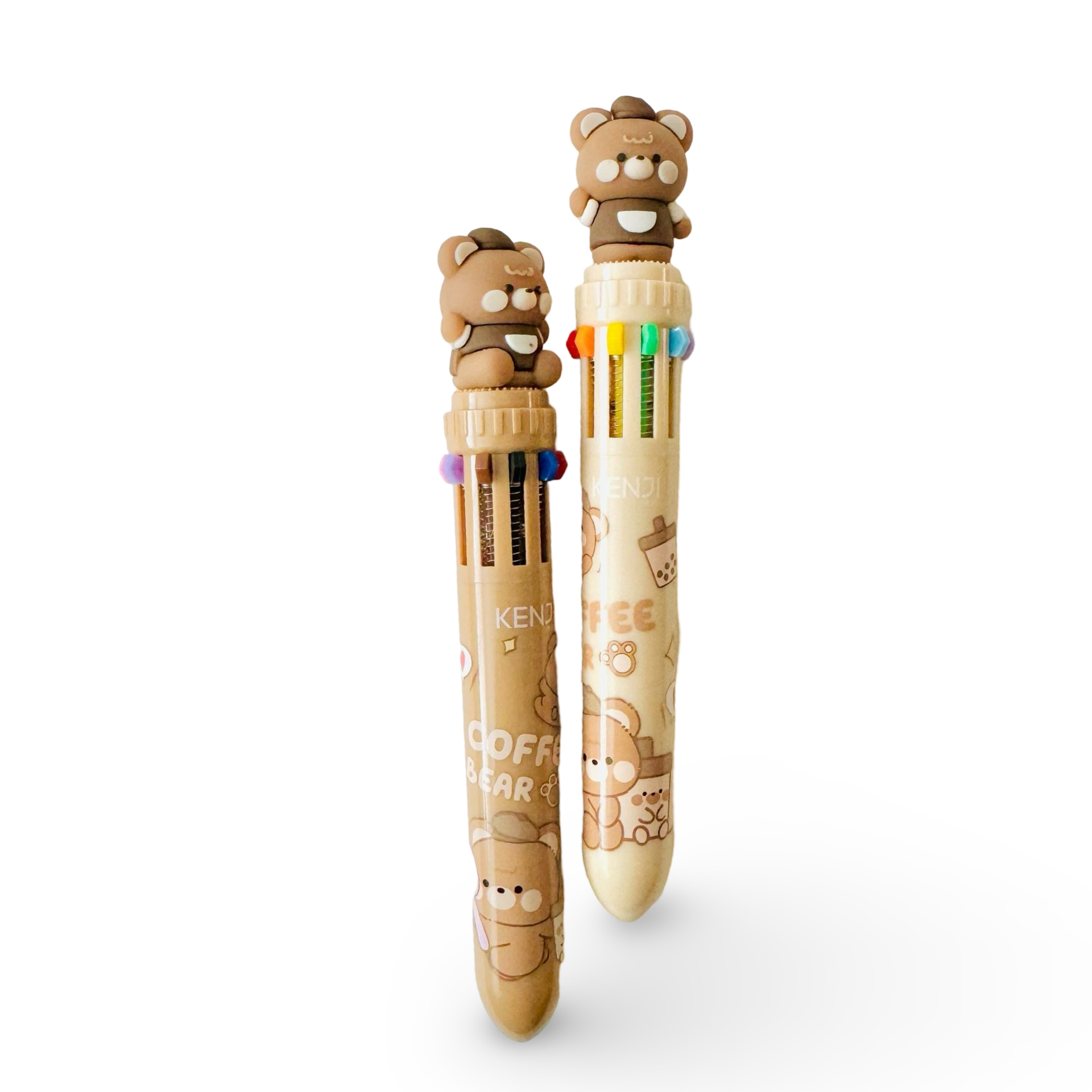 Meerkleuren pen Coffee Bear - Kenji | Kenji