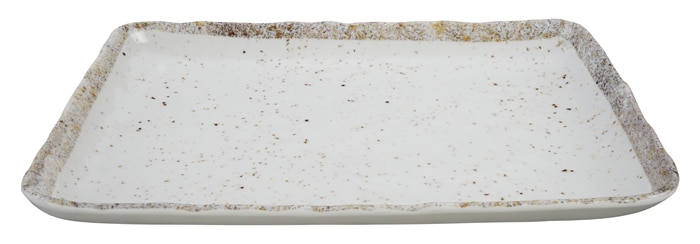 Melamine Rechthoekig Bord - Tokyo Design Studio - Wit 35 x 23.8 x 4.1 cm | Tokyo Design Studio