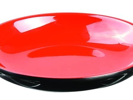 Melamine Sausbord Zwart/Rood - 8.5cm | Tokyo Design Studio