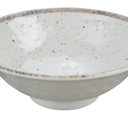 Melamine Witte Saladekom - Tokyo Design Studio - 1000ml - 24.2 x 8.8cm | Tokyo Design Studio