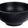 Melamine Zen Rijstkom - Tokyo Design Studio - Zwart 300ml 5x6 cm | Tokyo Design Studio