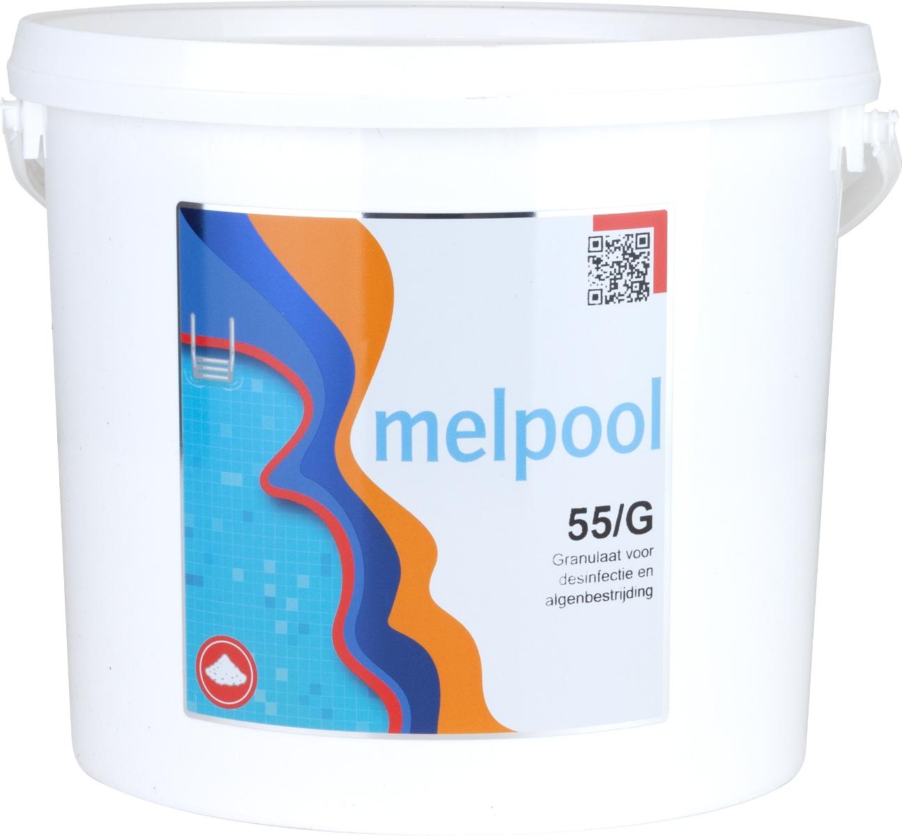 Melpool chloorshock 55G 5 kg | Melpool