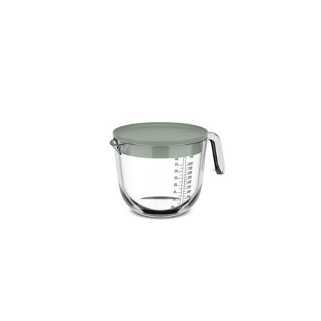 Mepal Glas Maatbeker 1l Met Deksel Nordic Sage | Mepal