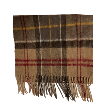 Merino Cashmere Tartan Scarf muted | Barbour