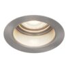 Mesa LED inbouwspot verzonken - 4 Watt 345 Lumen - 4000K neutraal wit - GU10 - Dimbaar - Rond - IP64 Waterdicht - RVS - Anti-glare | HOFTRONIC