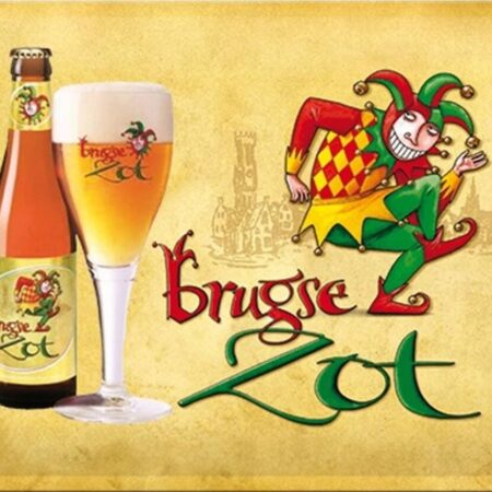Metalen Wandplaat Brugse Zot | Nostalgic Art