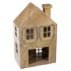 Metalen Windlicht huis peach -2 |