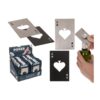 Metalen flesopener Pokerkaart 8