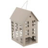 Metalen huisje waxinehouder sand hoog-2 |