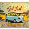 Metalen wandbord Volkswagen Get Lost | Nostalgic Art