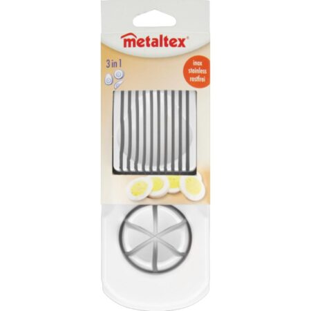 Metaltex Eiersnijder dubbel kunststof | Metaltex