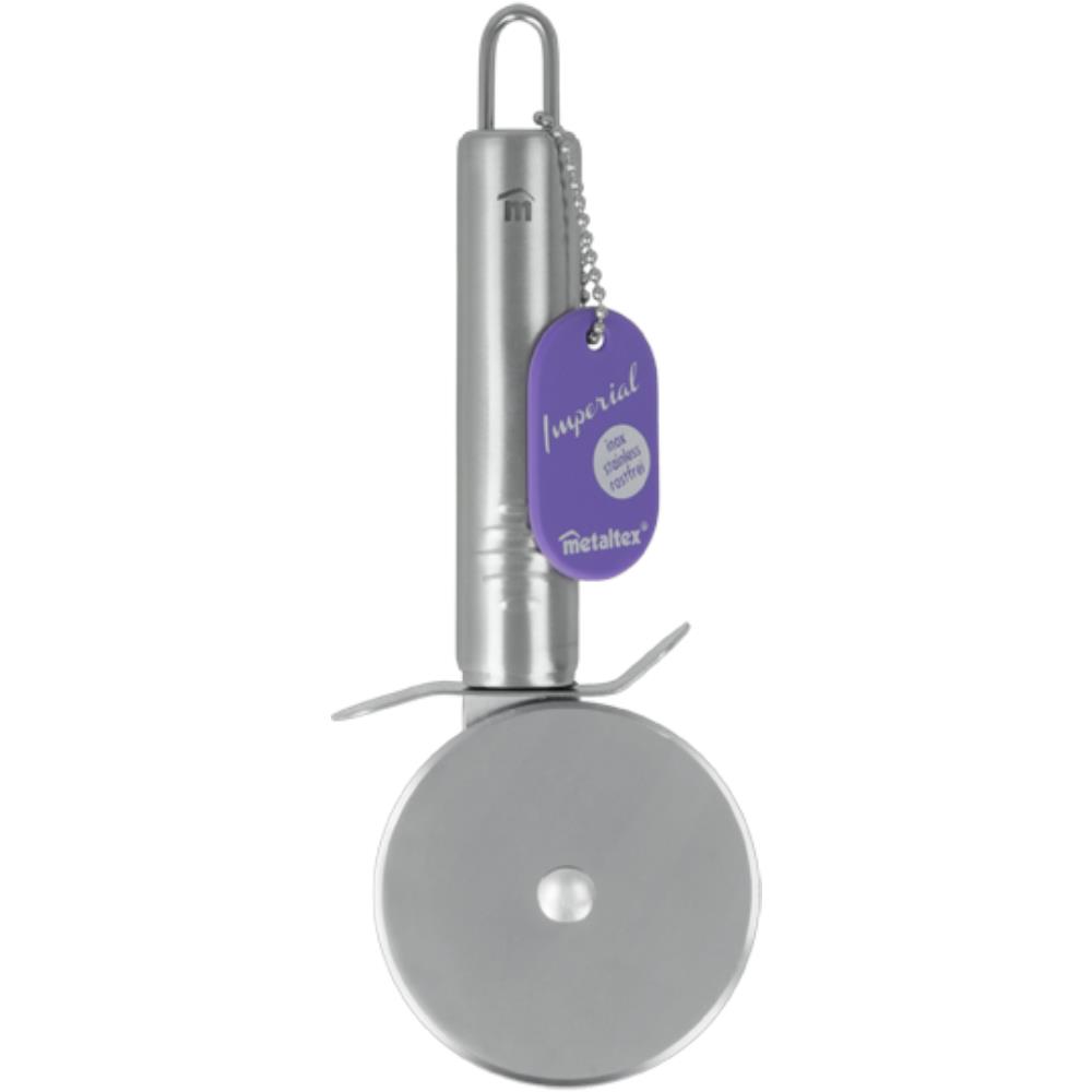 Metaltex Imperial pizzasnijder RVS 19cm | Metaltex