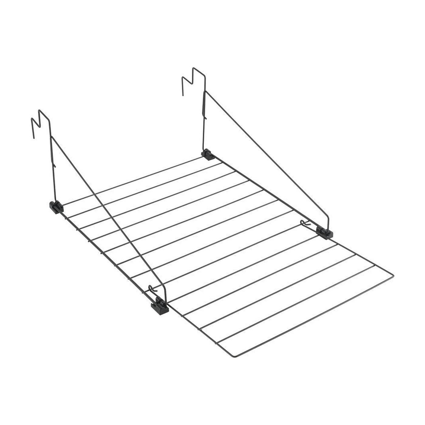 Metaltex droogrek Den Haag 9m zwart | Metaltex