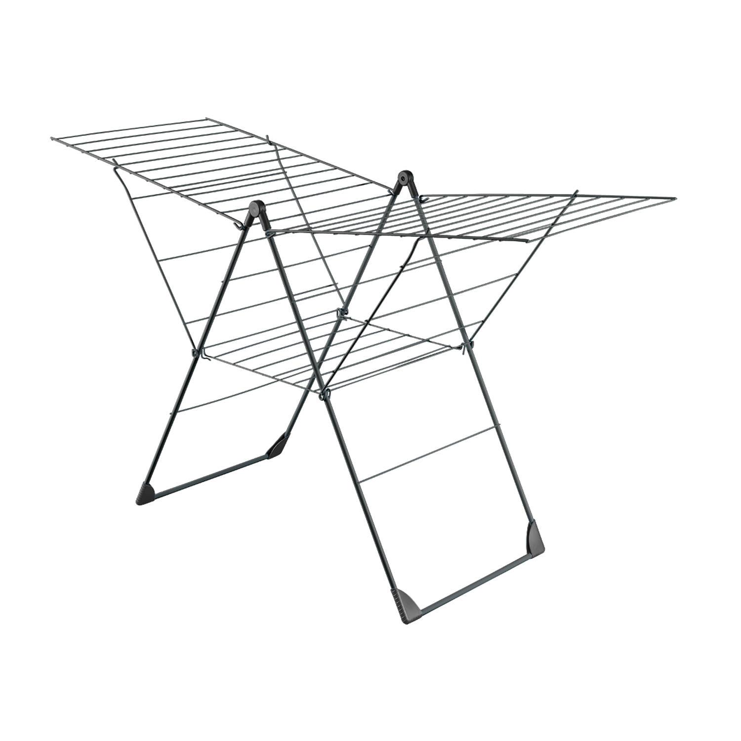 Metaltex droogrek Vento 30mtr zwart | Metaltex