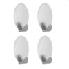 Metaltex zelfklevende haakjes 4 stuks | Metaltex