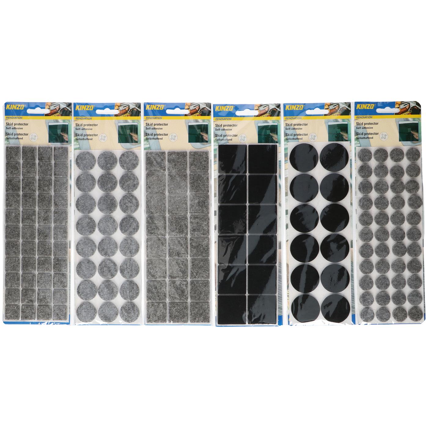 Meubelbeschermvilt 12/44 stuks | Kinzo