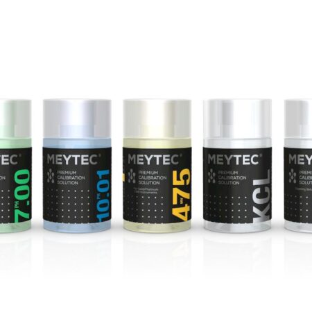 Meytec volledige kalibratieset (pH 7.00/10.01/475mV/KCL/H20) | Meytec