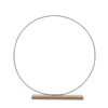 Mica Decorations Cirkel Zwart 55cm |