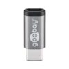 Micro-USB (F) naar USB-C (M) adapter- 480Mbit/s - USB 2.0 adapter | Goobay