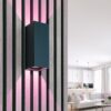 Miles Smart Wandlamp - RGBWW - WiFi + Bluetooth - IP65 Waterdicht - 10 Watt 800 Lumen - Up & Down | HOFTRONIC SMART