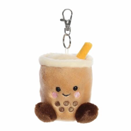 Milky tea sleutelhanger knuffeltje 10 cm - Palm Pals | Palm Pals