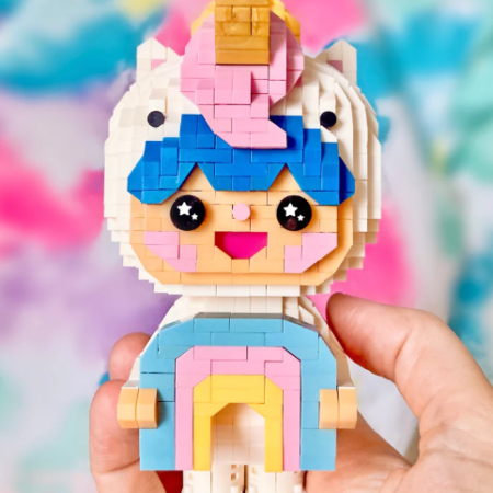 Mini Bricks - Rainbow Unicorn | Momiji