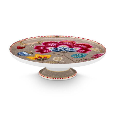 Mini Cake Tray Blooming Tales Fantasy Khaki 21cm | PiP Studio
