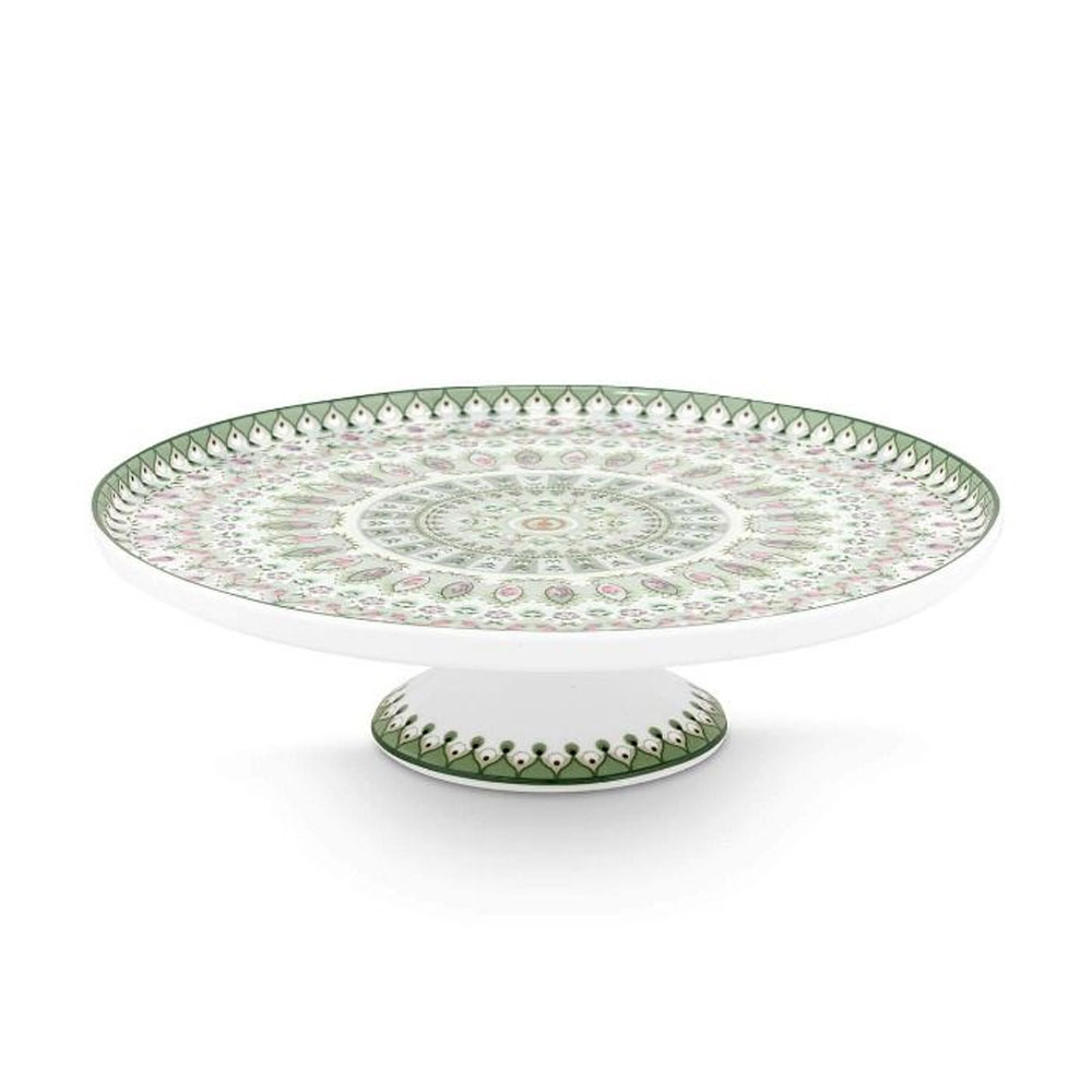 Mini Cake tray Lily & Lotus Groen 21cm | PiP Studio