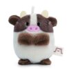 Mini knuffeltje koe Moona - 5 cm | Mymochi