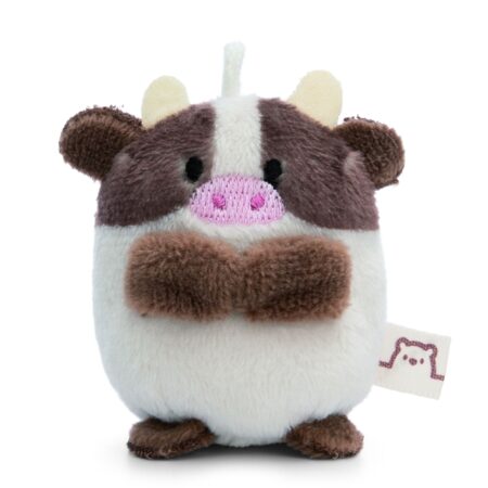 Mini knuffeltje koe Moona - 5 cm | Mymochi