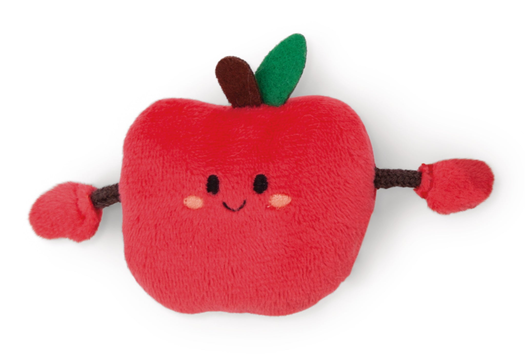 Mini pluche magneetje appel - 6 cm | Nici
