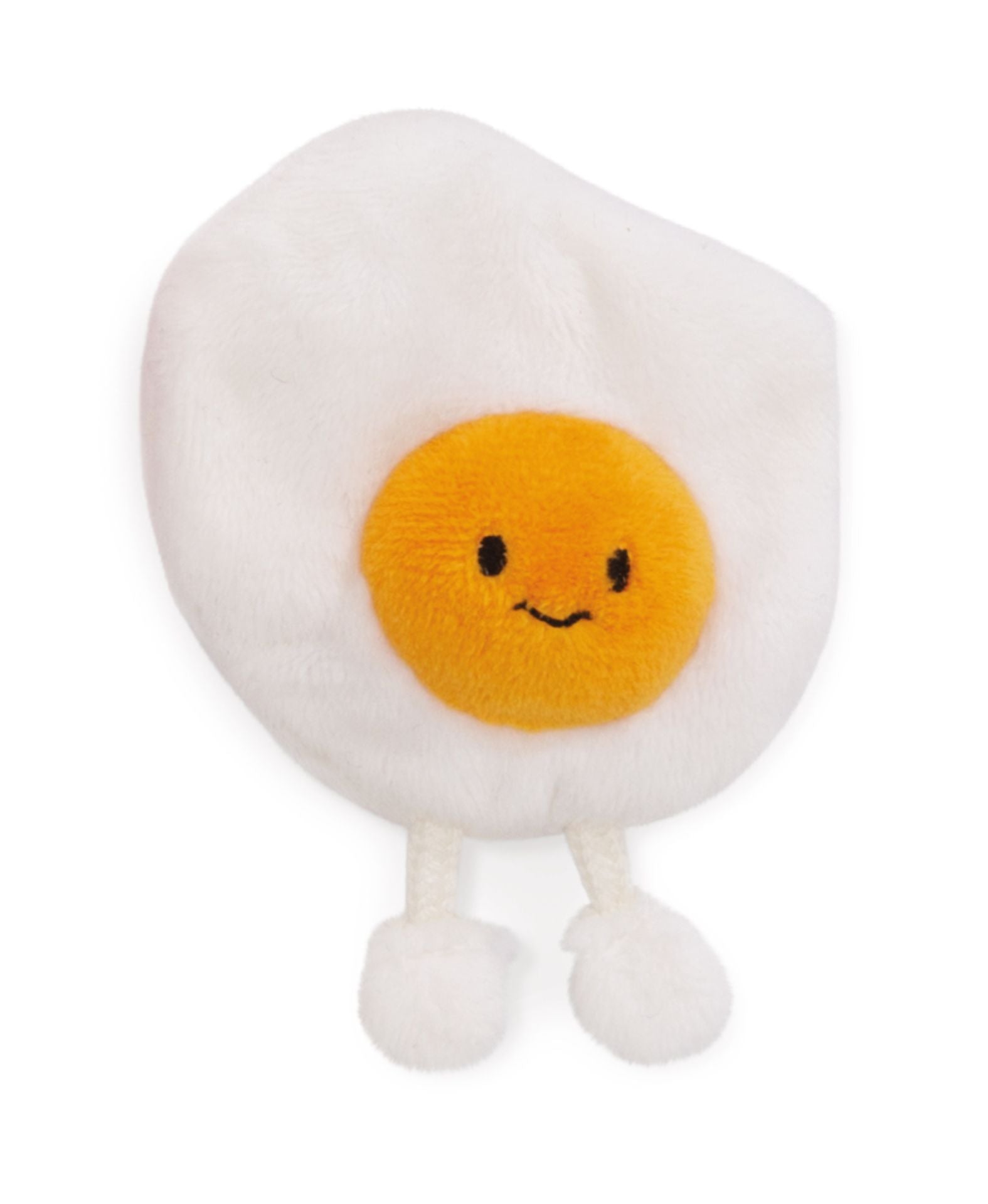 Mini pluche magneetje gebakken ei - 6 cm | Nici