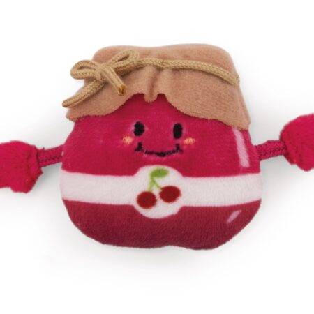Mini pluche magneetje kersenjam - 6 cm | Nici