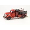 Miniatuurmodel Brandweerwagen tin met slangen | DecoImport
