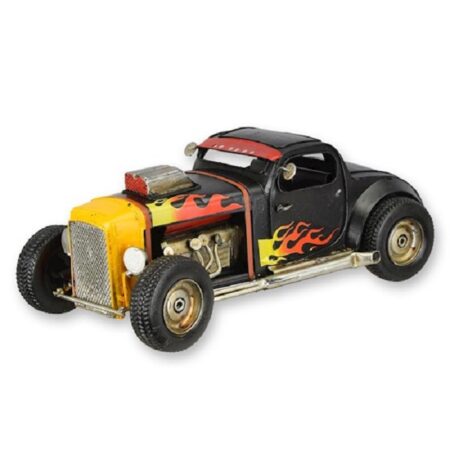 Miniatuurmodel Hot Rod Yellow | DecoImport