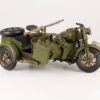 Miniatuurmodel Militaire Zijspan | DecoImport
