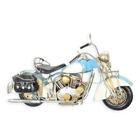 Miniatuurmodel Tin motor Blauw | DecoImport