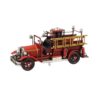 Miniatuurmodel brandweerauto met opgerolde slang | DecoImport