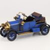 Miniatuurmodel tinnen blauwe Oldtimer | DecoImport