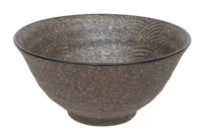 Mino Yaki bruine kom - 1200ml - 20 x 10 cm | Tokyo Design Studio