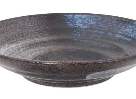 Minoyaki bruin bord - traditioneel Japans design - 28.5 x 6 cm | Tokyo Design Studio