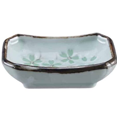 Mintgroen Saus Schaaltje - Green Cosmos - 8.5 x 6.5 cm | Tokyo Design Studio
