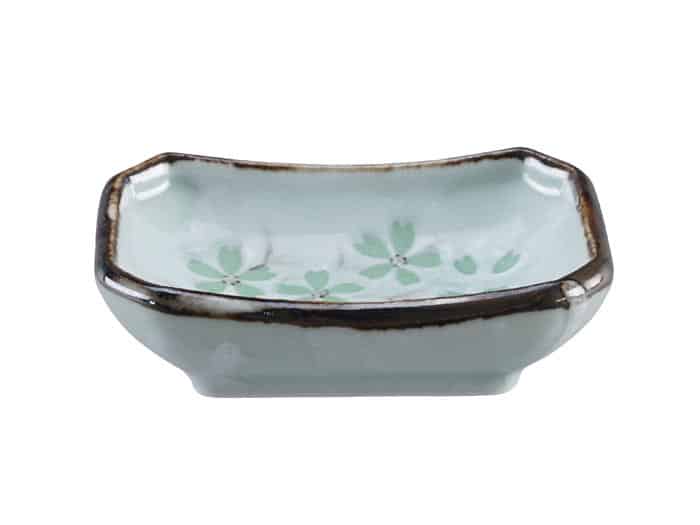Mintgroen Saus Schaaltje - Green Cosmos - 8.5 x 6.5 cm | Tokyo Design Studio