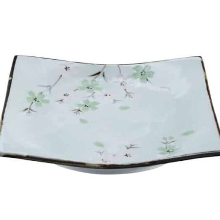 Mintgroen Vierkant Bord - Green Cosmos - 17.5x17.5cm | Tokyo Design Studio