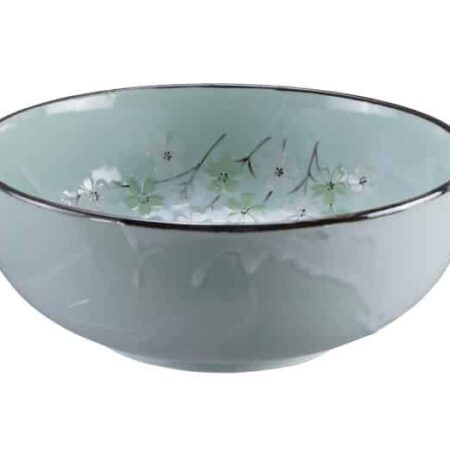 Mintgroene Kom - Green Cosmos - 2500ml 25x8cm | Tokyo Design Studio