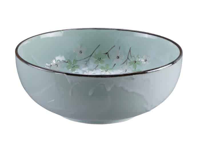 Mintgroene Kom - Green Cosmos - 2500ml 25x8cm | Tokyo Design Studio