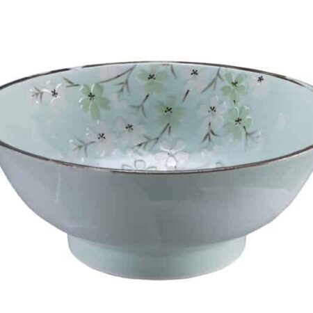Mintgroene Kom - Green Cosmos Collectie - 21cm x 9cm 1200ml | Tokyo Design Studio