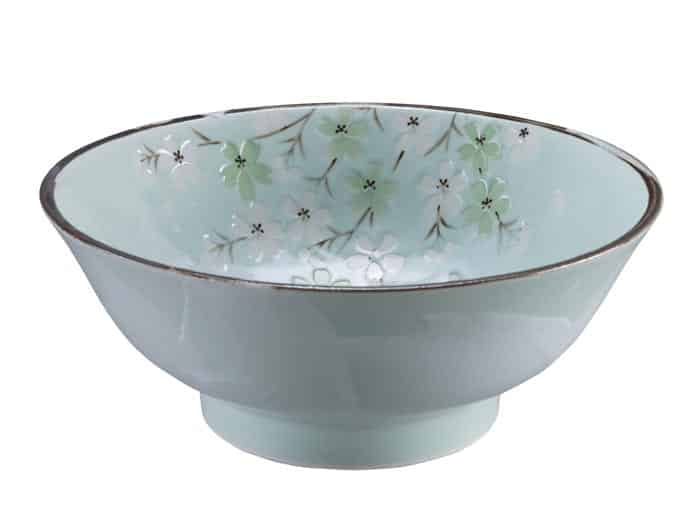 Mintgroene Kom - Green Cosmos Collectie - 21cm x 9cm 1200ml | Tokyo Design Studio