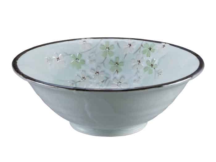 Mintgroene schaal - Green Cosmos - 800ml - 20 x 7cm | Tokyo Design Studio